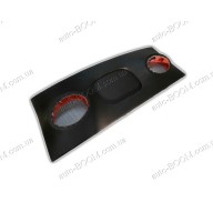 Акустическая полка на Chevrolet Lacetti 04- черная, на фанере, пирамида