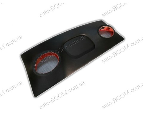 Акустическая полка на Chevrolet Lacetti 04- черная, на фанере, пирамида