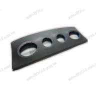 Акустическая полка на Chevrolet Lacetti 04- графит, под 4 динамика, на фанере, пирамида