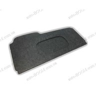 Акустическая полка на Chevrolet Niva 02-10 декоративная, карпет, на фанере