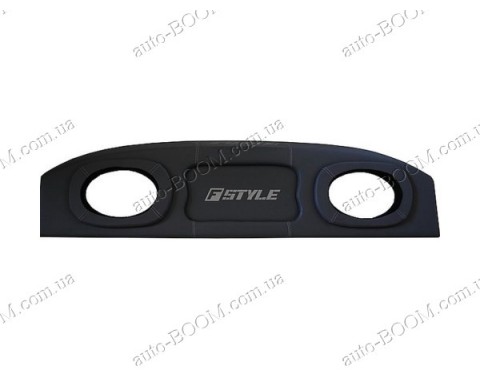 Акустическая полка на Daewoo Lanos 96- черная, на фанере, стандарт (F)