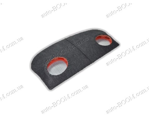 Акустическая полка на Daewoo Lanos 96- хетчбек карпет, на фанере, пирамида