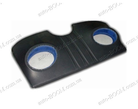 Акустическая полка на Daewoo Lanos 96- хетчбек красная, на фанере, пирамида