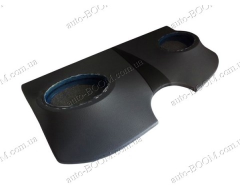 Акустическая полка на Daewoo Lanos 96- хетчбек серая, на фанере, пирамида