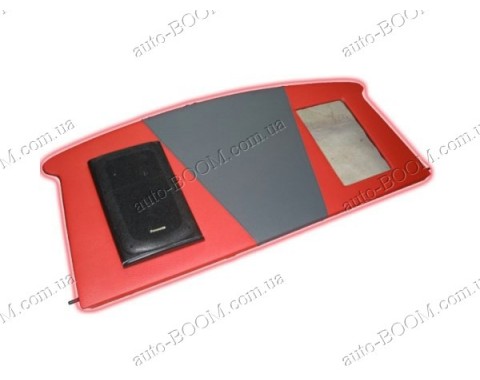 Акустическая полка на Fiat Punto Fiat Punto 99-07 черно-синяя, на фанере, пирамида