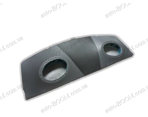 Акустическая полка на Geely CK 05-08 графит, на фанере, пирамида