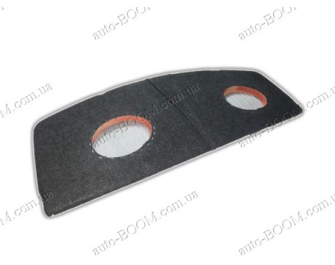 Акустическая полка на Geely CK 2 08- карпет, без подиумов, на фанере, пирамида