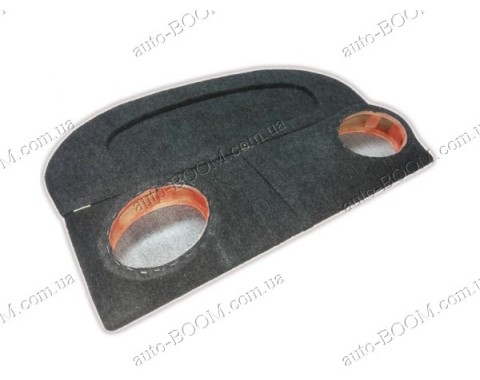 Акустическая полка на Mazda 626 97-карпет, хетчбек, на фанере, пирамида