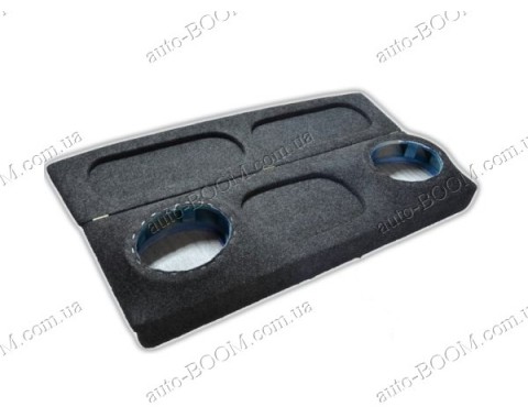 Акустическая полка на Opel Kadett 84-91 хетчбек карпет, на фанере, пирамида