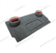 Акустическая полка на Peugeot Partner 08- карпет, с опорой, на фанере, стандарт