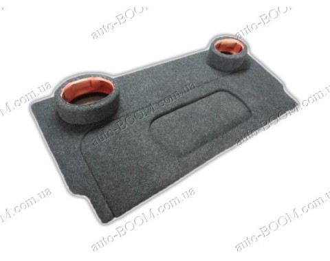 Акустическая полка на Peugeot Partner 08- карпет, с опорой, на фанере, стандарт