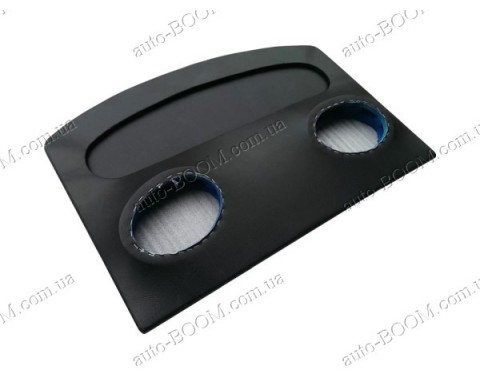 Акустическая полка на Skoda Octavia A4 tour 96-10 черная, на фанере, пирамида