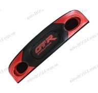 Акустическая полка на ВАЗ 2101 красная, на фнере, пирамида