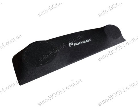 Акустическая полка на ВАЗ 2106 карпет, бюджет