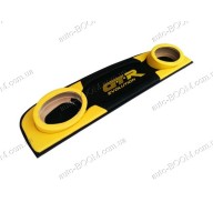 Акустическая полка на ВАЗ 2101 желтая, на фанере, стандарт