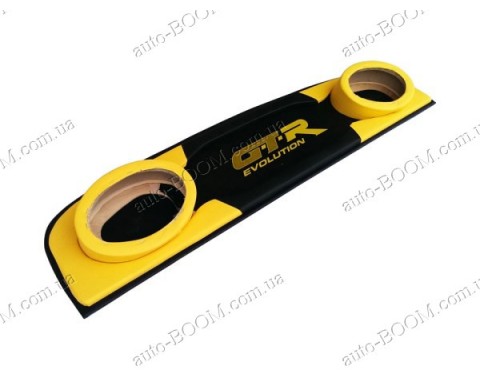 Акустическая полка на ВАЗ 2103 желтая, на фанере, стандарт