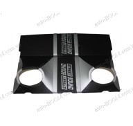 Акустическая полка на ВАЗ 2104 черно-серая, бюджет (SS)