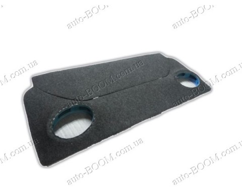 Акустическая полка на ВАЗ 2108 карпет, с опорой полки, на фанере, пирамида