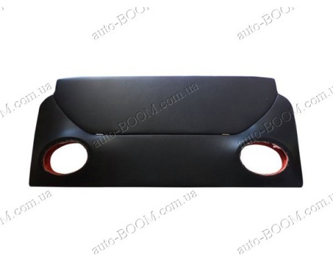 Акустическая полка на ВАЗ 2108 черная, на фанере, безопорная, пирамида