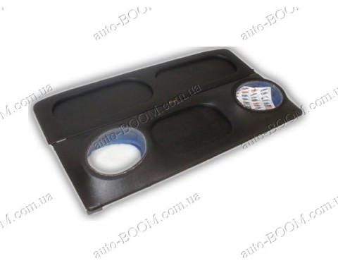 Акустическая полка на VW Golf 2 82-91 черная, на фанере, пирамида