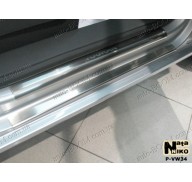 Накладки на пороги VW Touran 06-10 (NataNiko)