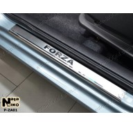 Накладки на пороги ЗАЗ Forza 11- (NataNiko)