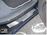 Накладки на пороги Chery Tiggo 05-11(NataNiko Premium)