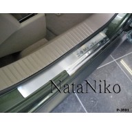 Накладки на пороги Jeep Compass 07-(NataNiko Premium)