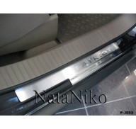 Накладки на пороги Jeep Patriot 07-(NataNiko Premium)