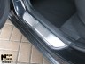 Накладки на пороги Kia Ceed 06-12(NataNiko Premium)