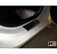 Накладки на пороги Kia Rio 11-(NataNiko Premium)