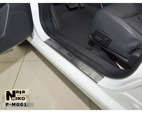Накладки на пороги MG 350 12-(NataNiko Premium)