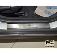 Накладки на пороги MG 550 05-(NataNiko Premium)