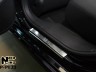 Накладки на пороги Peugeot 408 10-(NataNiko Premium)