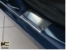 Накладки на пороги Renault Megane 3 08-(NataNiko Premium)