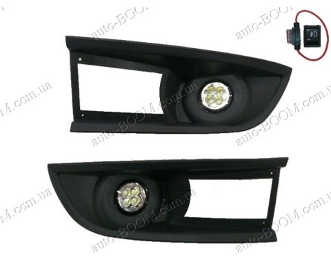 Противотуманные фары на Ford Transit 06-14 LED