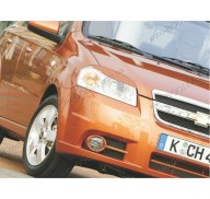 Реснички на фары Chevrolet Aveo 05-11 (Spirit)