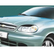Реснички на фары Daewoo Lanos 96- (Spirit)