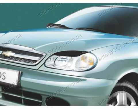 Реснички на фары Daewoo Lanos 96- (Spirit)