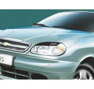 Реснички на фары Daewoo Lanos 96- (Spirit)