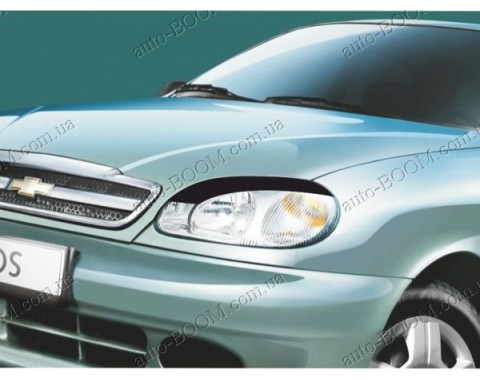 Реснички на фары Daewoo Lanos 96- (Spirit)