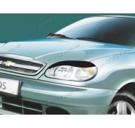 Реснички на фары Daewoo Lanos 96- (Spirit)