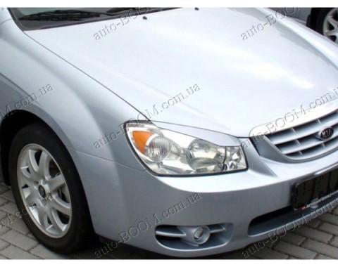 Реснички на фары Kia Cerato 03-06 (Spirit)
