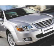 Реснички на фары Kia Cerato 06-09 (Spirit)