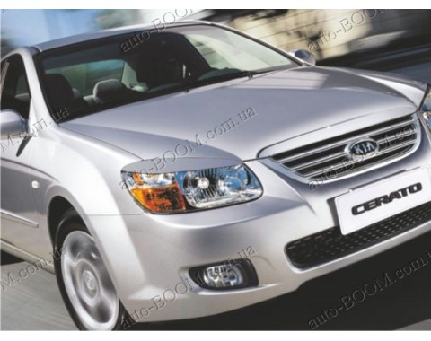 Реснички на фары Kia Cerato 06-09 (Spirit)