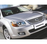 Реснички на фары Kia Cerato 06-09 (Spirit)