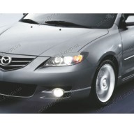 Реснички на фары Mazda 3 03-09 (Spirit)