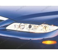 Реснички на фары Mazda 6 02-08 (Spirit)
