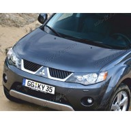 Реснички на фары Mitsubishi Outlander 2 XL 06- (Spirit)