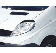 Реснички на фары Renault Trafic 01- (Spirit)